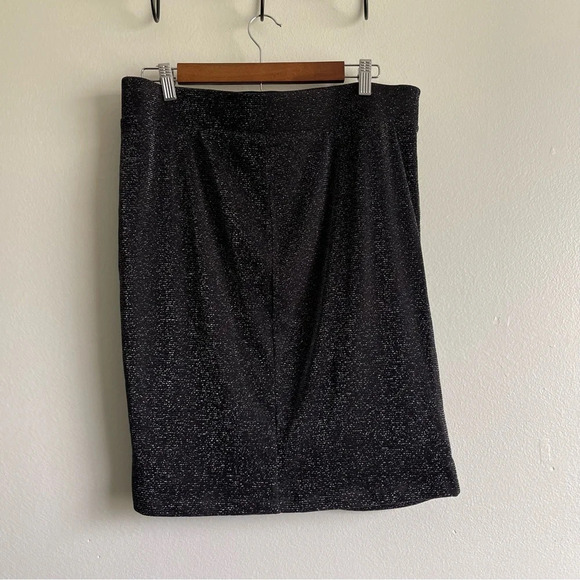 Torrid Knit Glitter Lurex Surplice Peplum Top & pencil skirt women’s 2X Skirt 1X - Picture 14 of 16